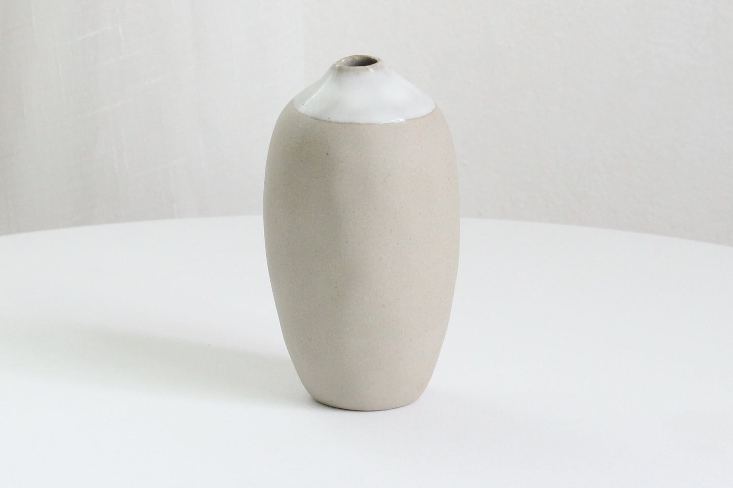 Barro Natural Clay Glazed Flower Vase